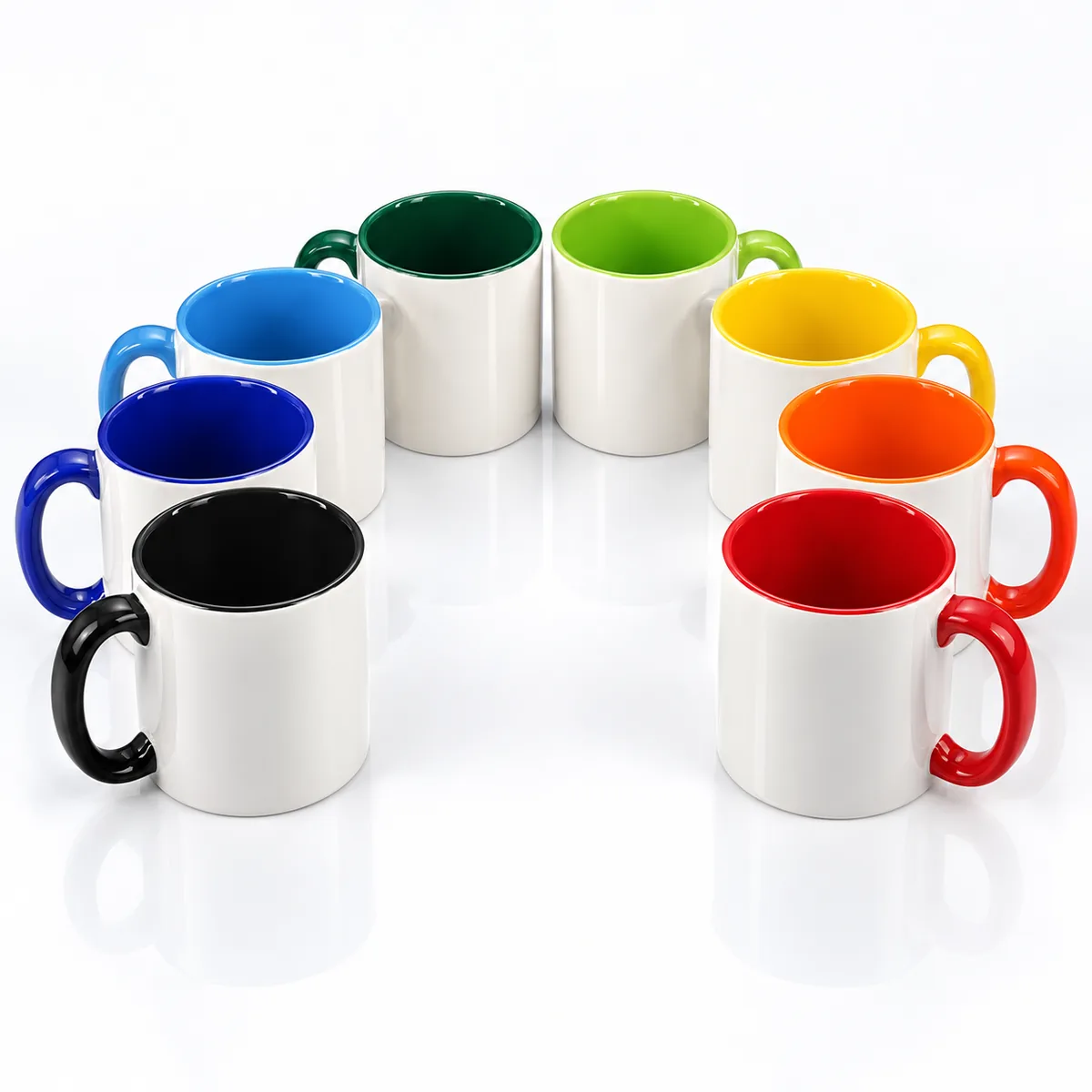 Dual-Tone Inner Colour Ceramic Mug - view 2